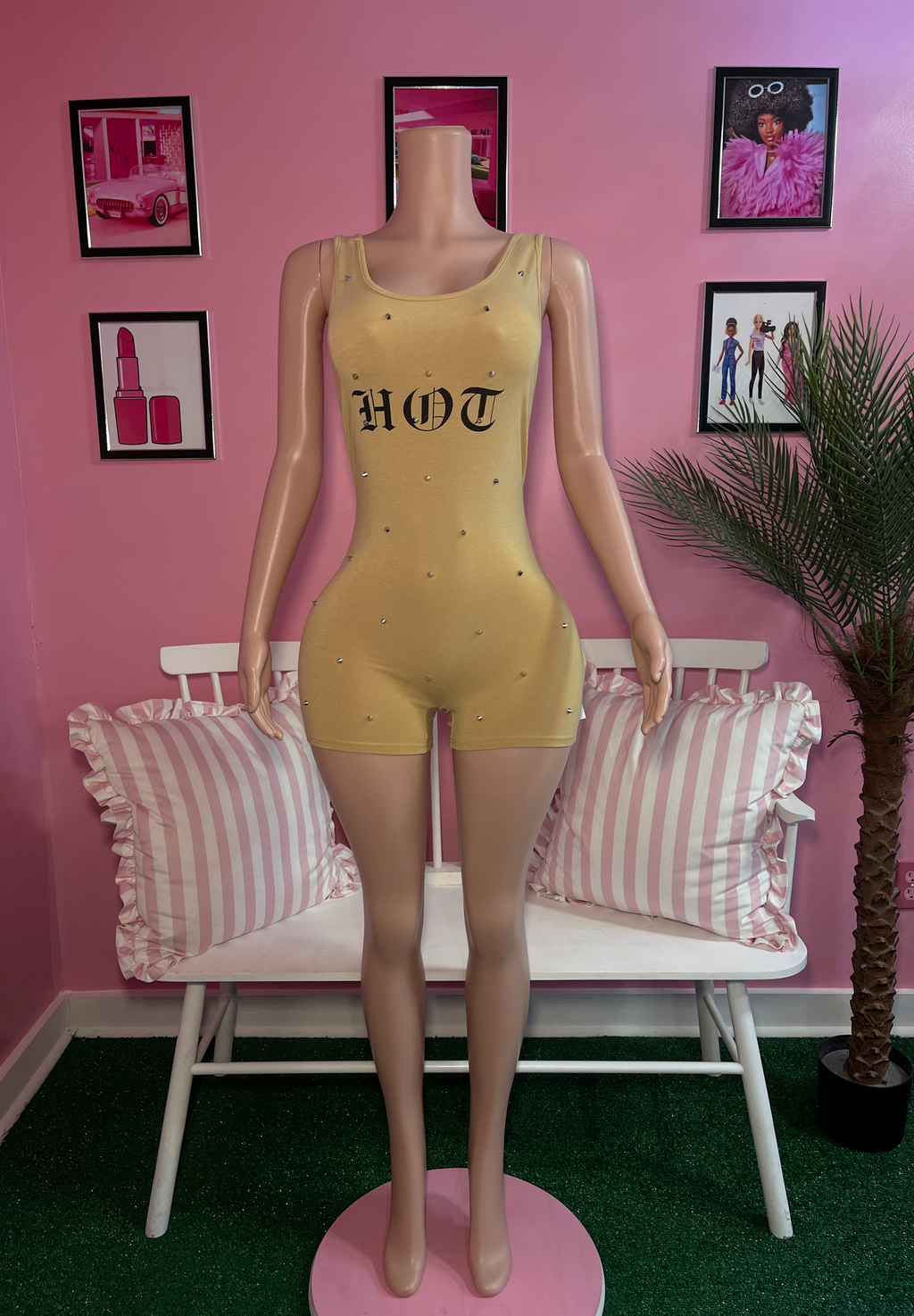 Hot Doll 3d Studded Jumper