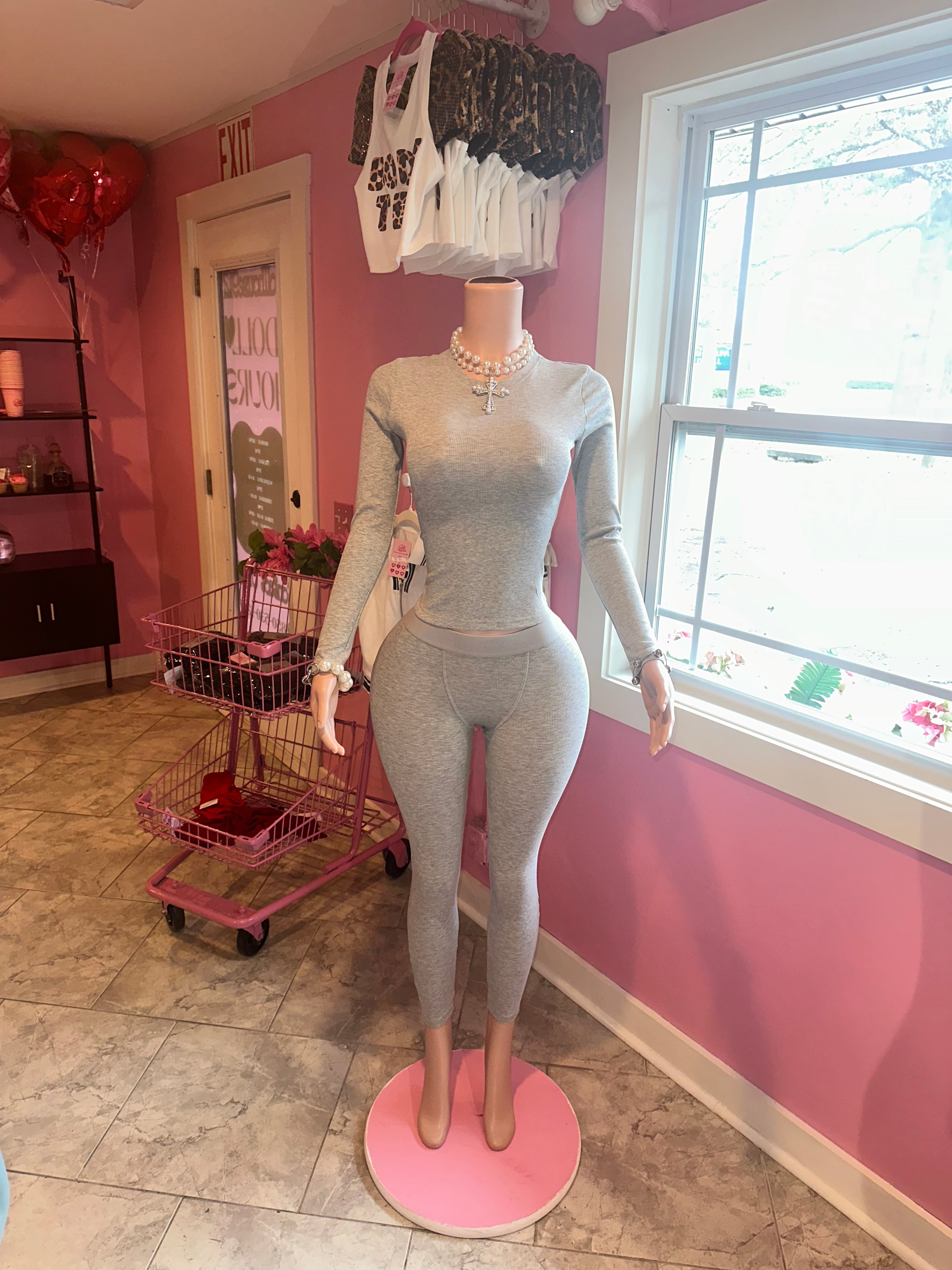 Skims Fit Grey Two Piece 💋