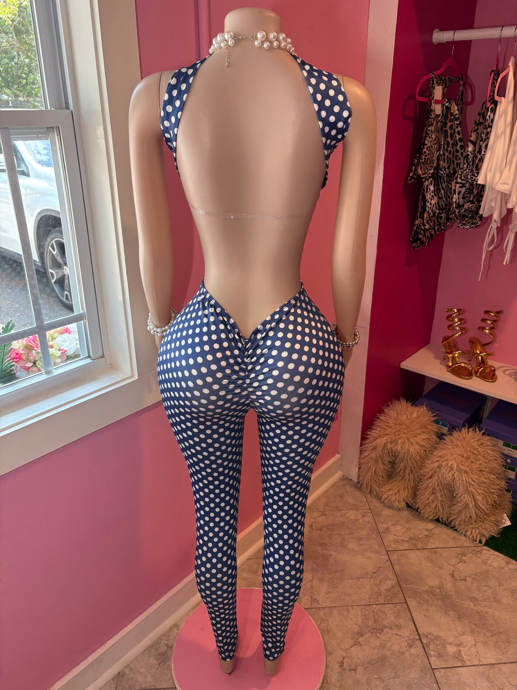Polka Dot Pants Set 🌞