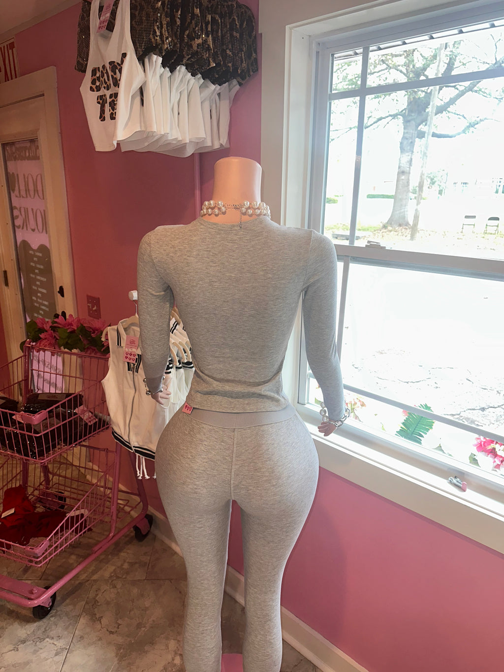 Skims Fit Grey Two Piece 💋