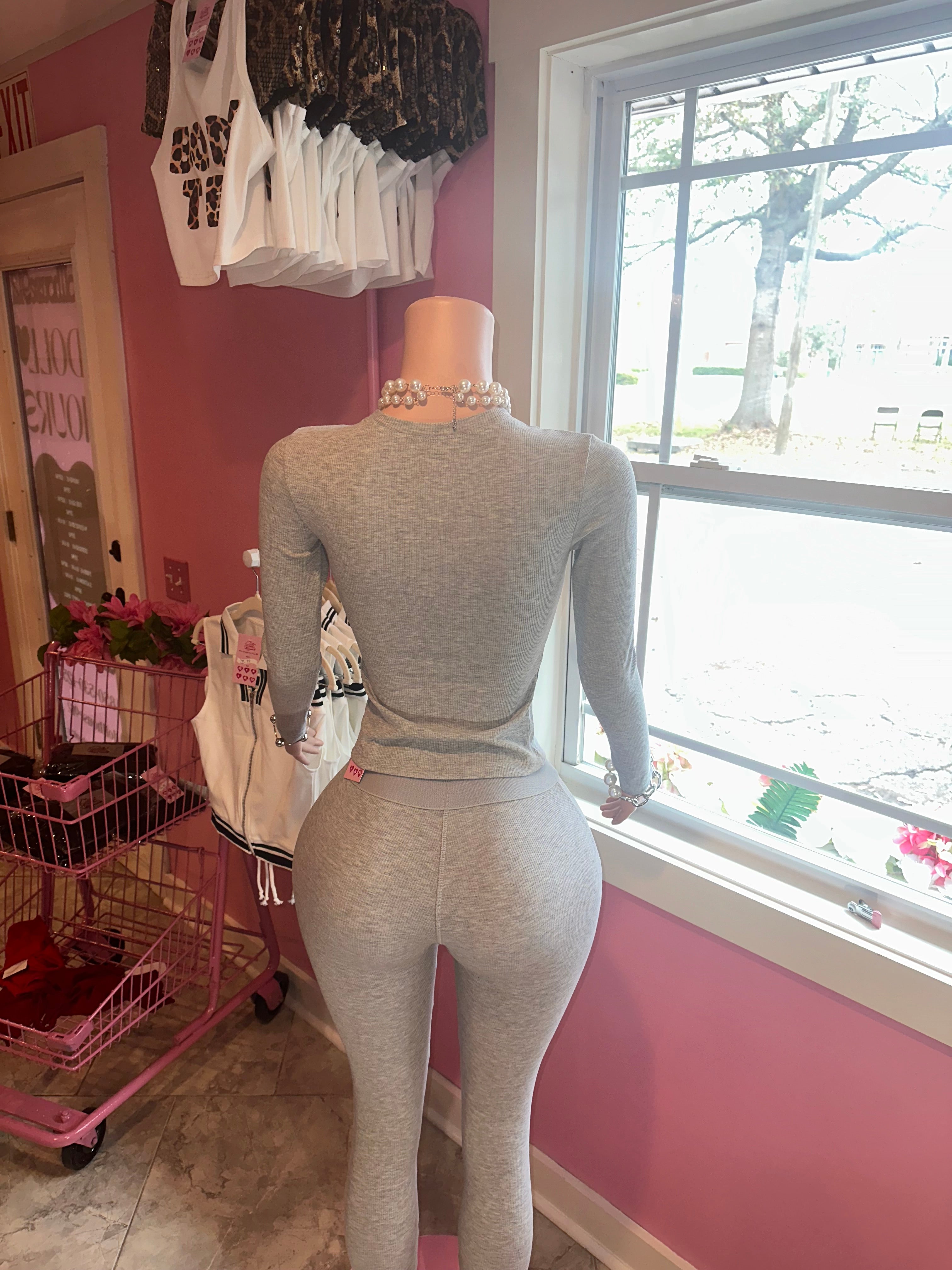Skims Fit Grey Two Piece 💋