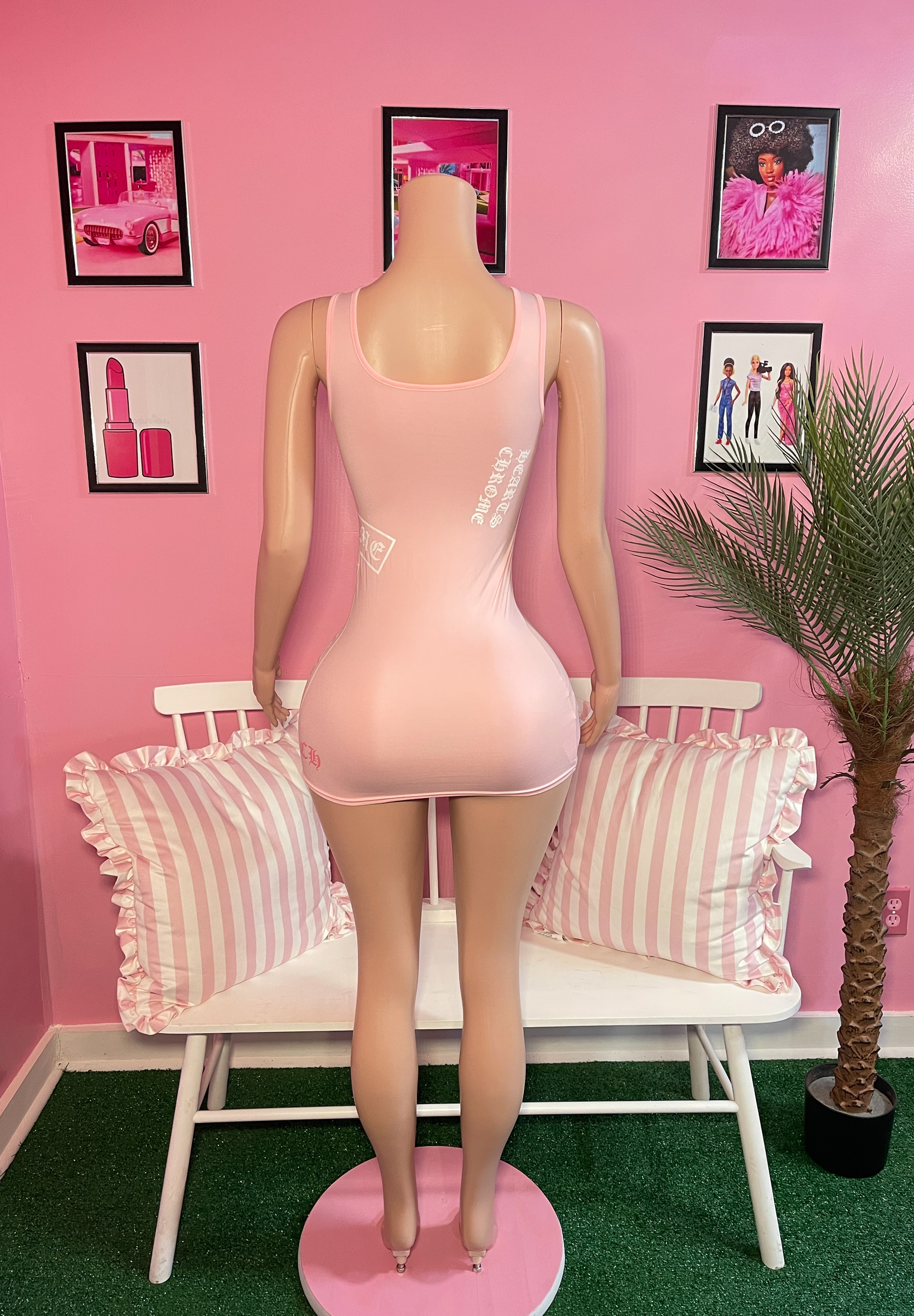 Chrome Heart Mini Dress