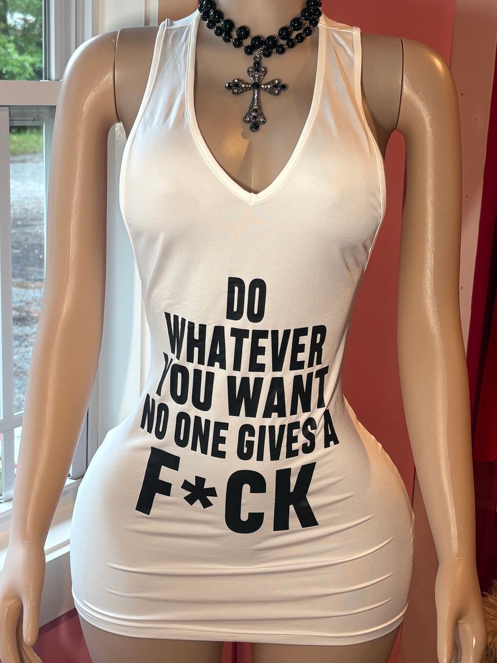 DO WHATEVER YOU WANT MINI DRESS