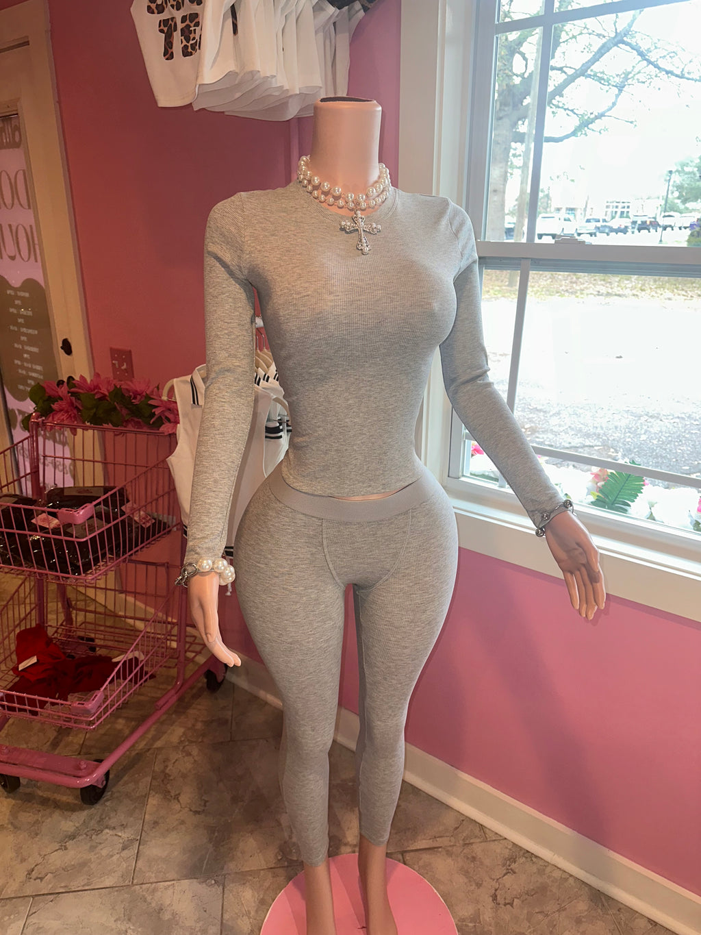 Skims Fit Grey Two Piece 💋