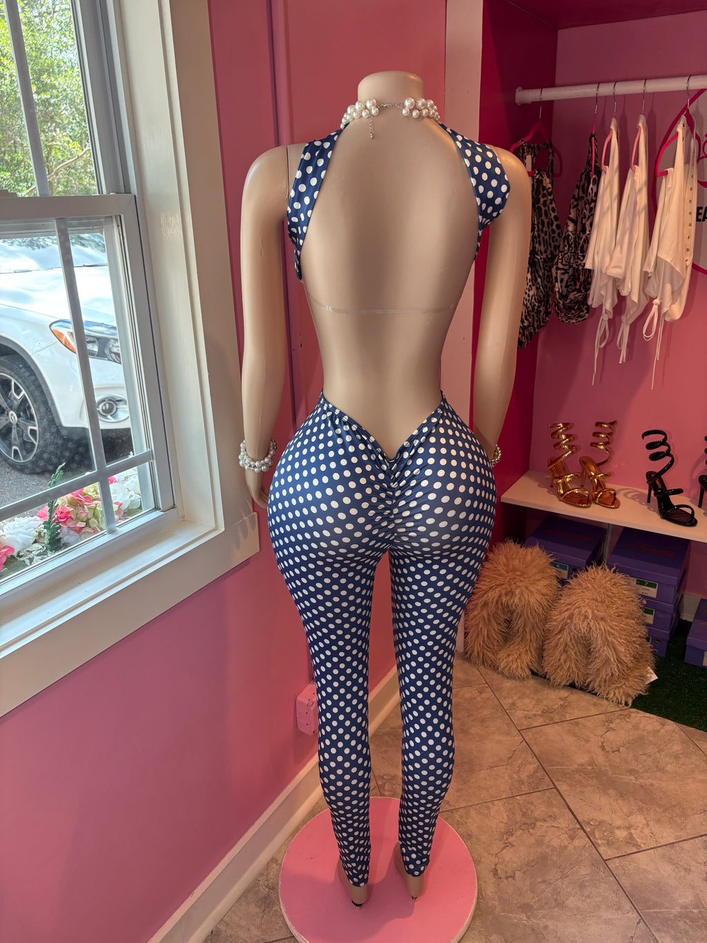 Polka Dot Pants Set 🌞