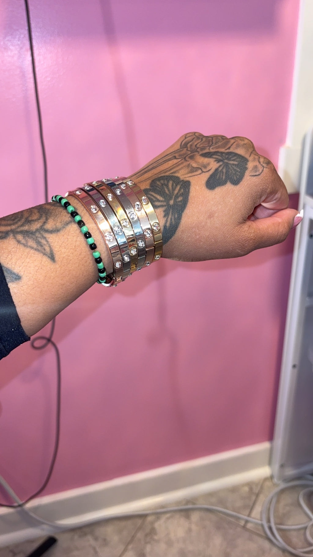 Diamond Facen Bracelets