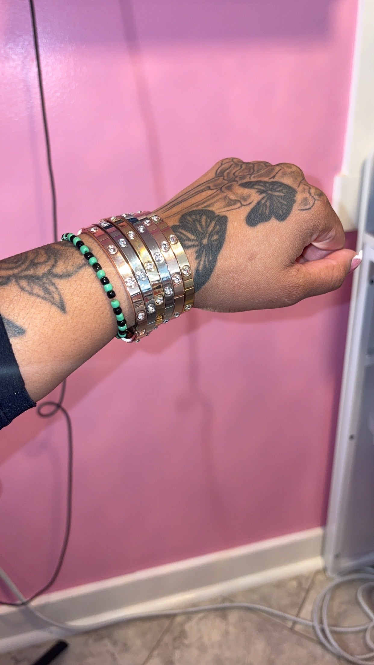 Diamond Facen Bracelets
