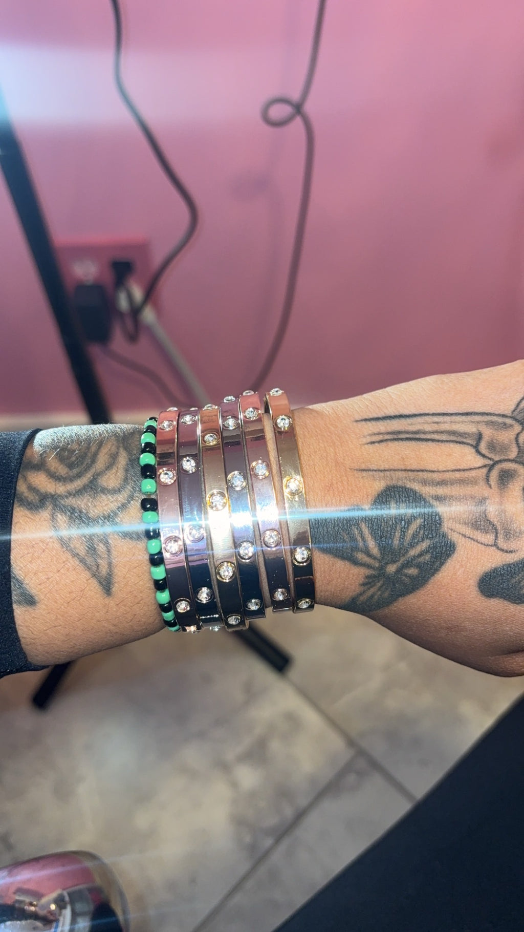 Diamond Facen Bracelets