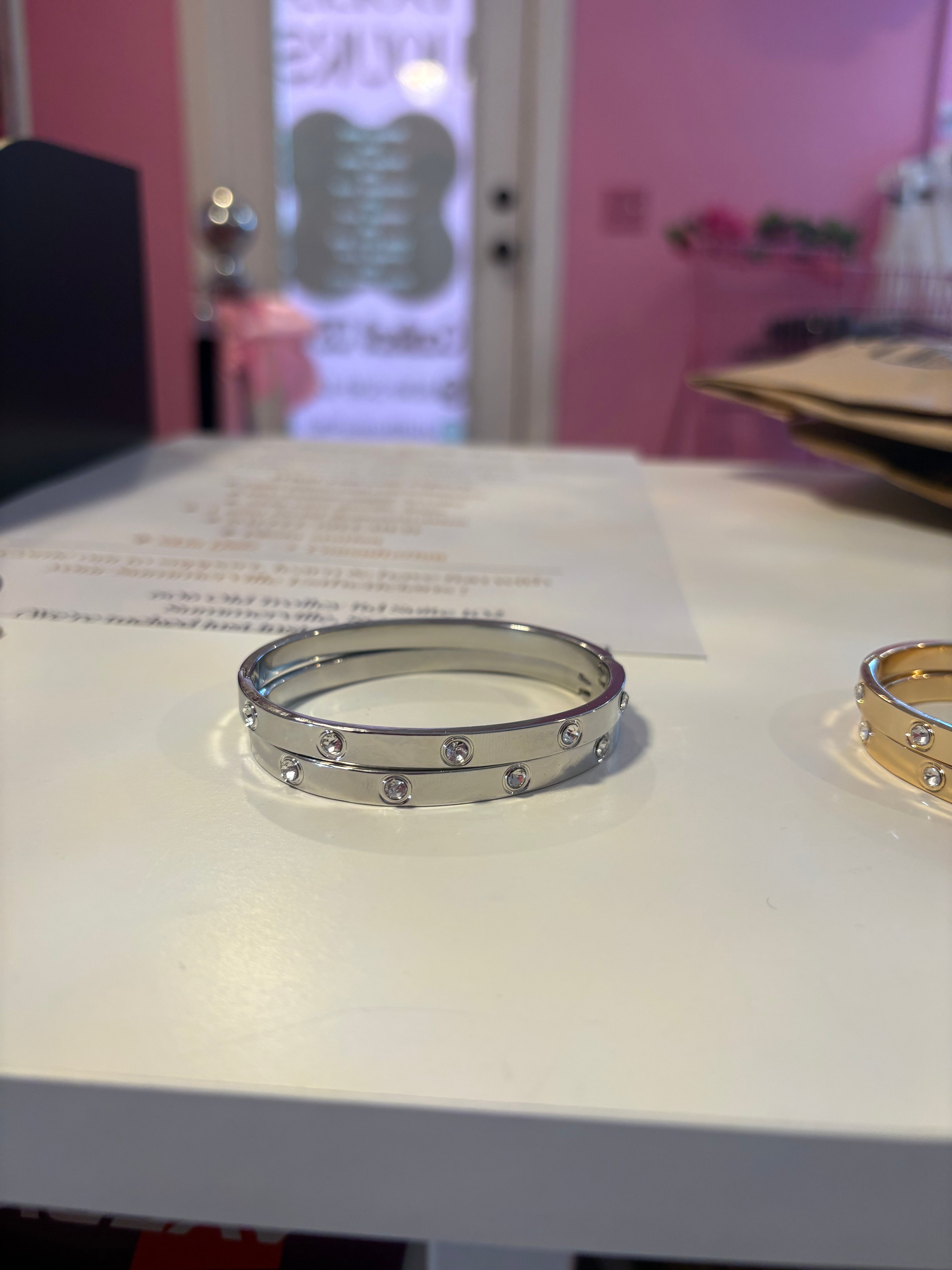 Diamond Facen Bracelets