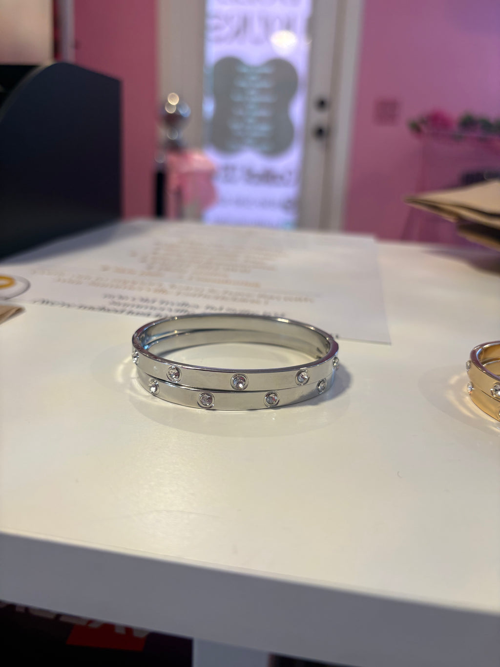 Diamond Facen Bracelets