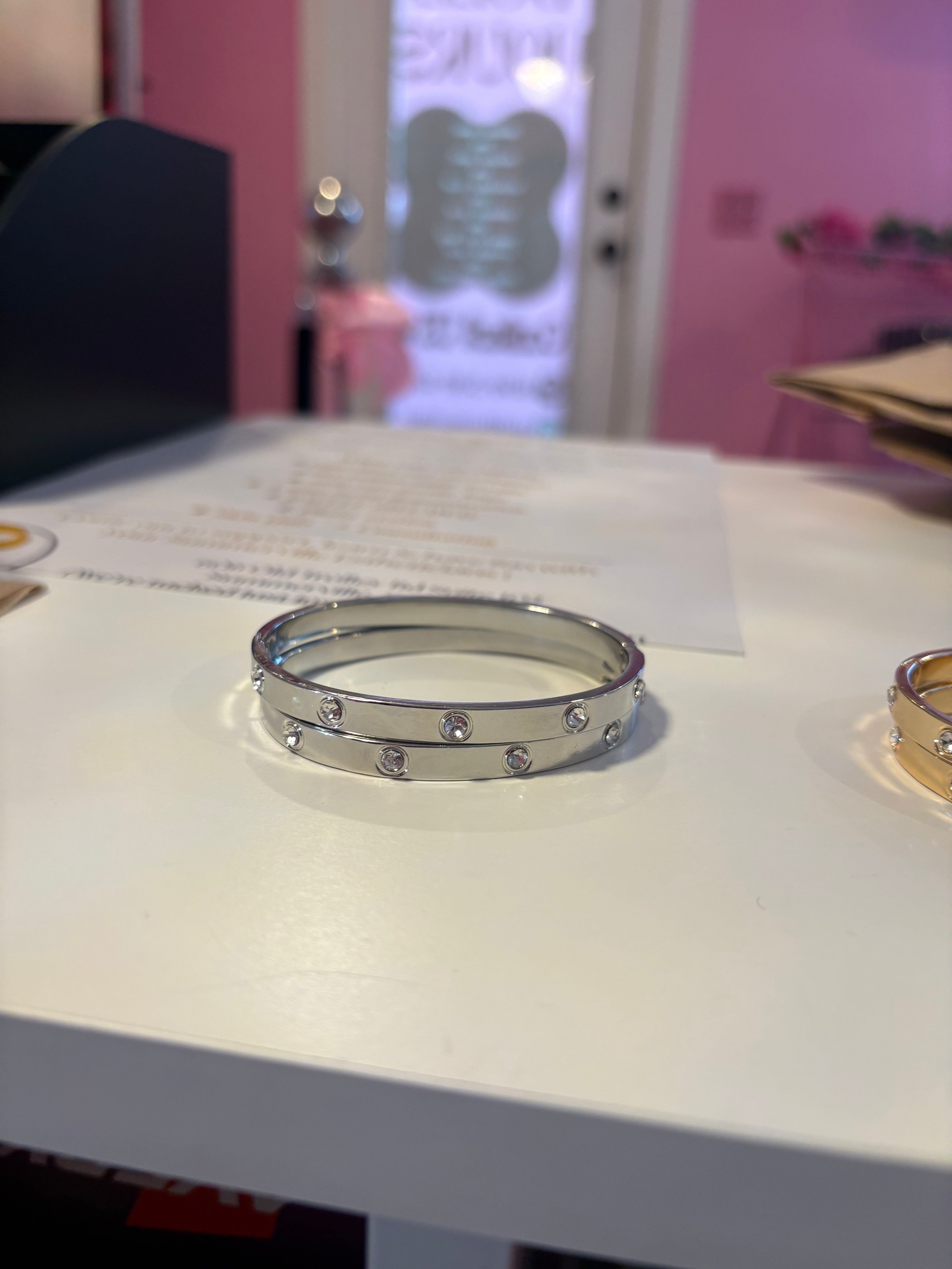 Diamond Facen Bracelets
