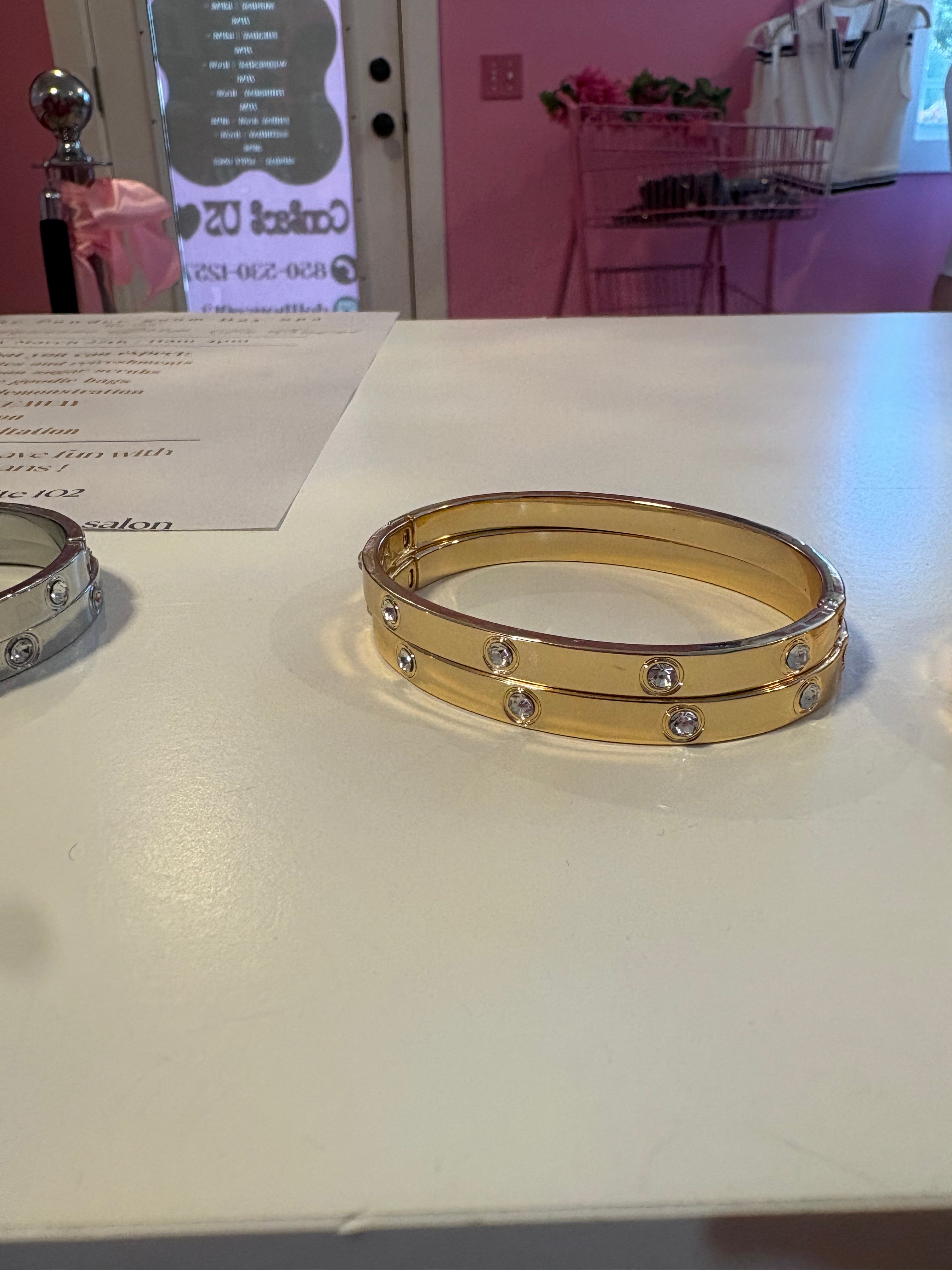 Diamond Facen Bracelets