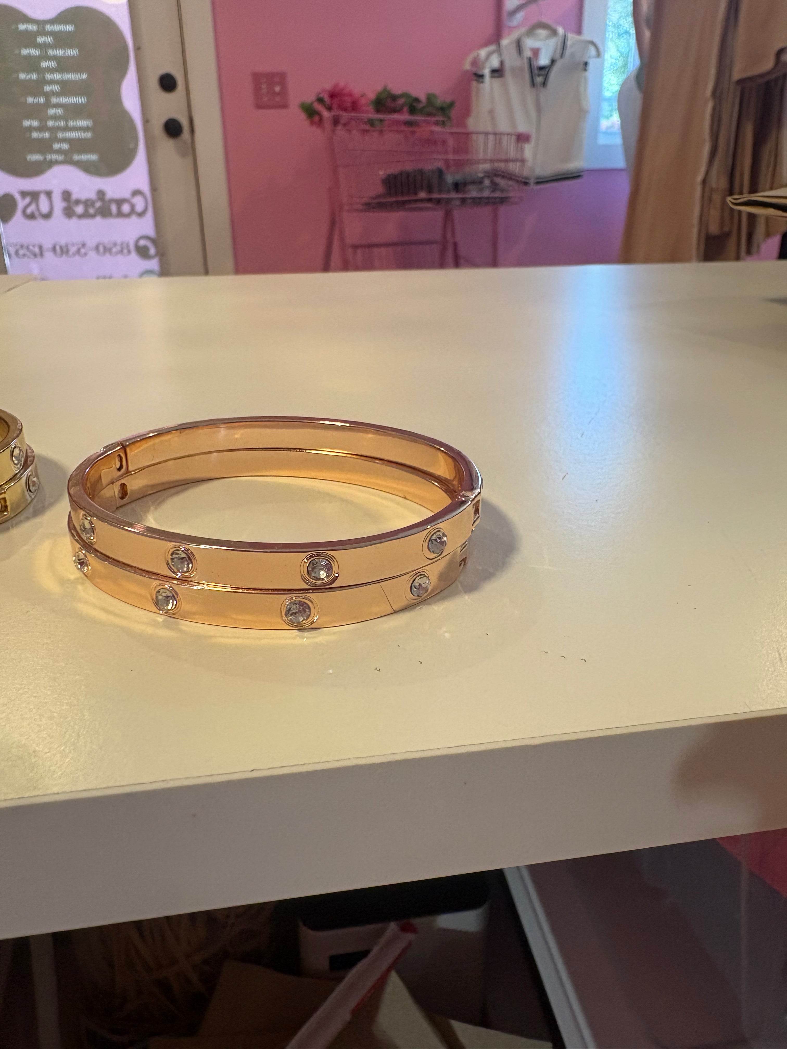 Diamond Facen Bracelets