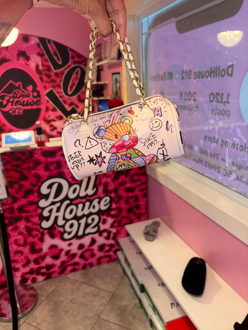 Graphic Mini Purse