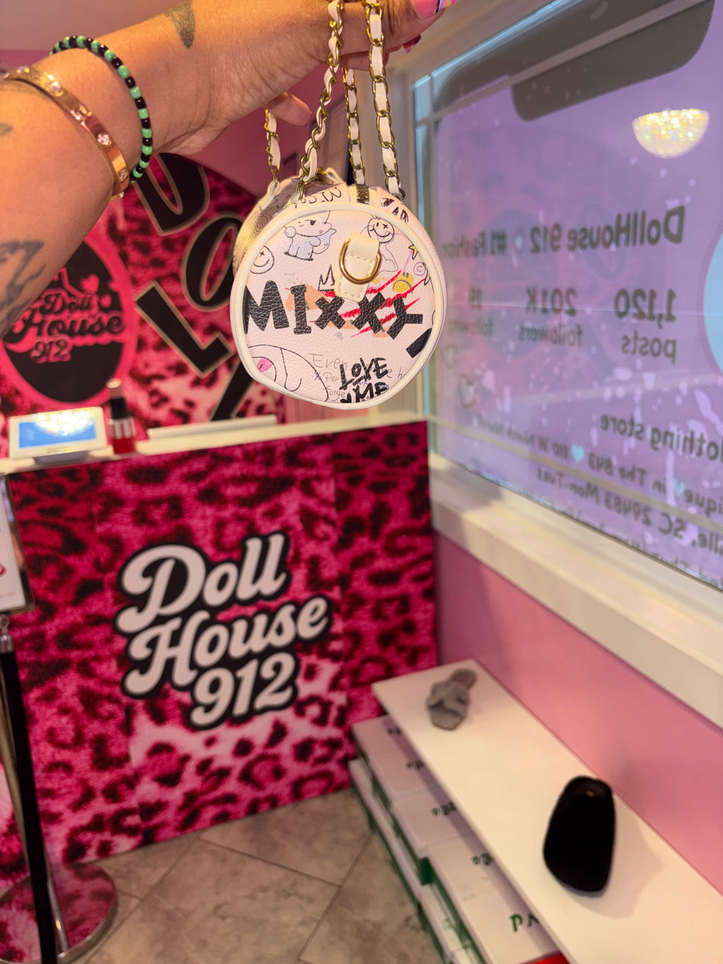 Graphic Mini Purse